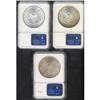 Image 2 : Lot of Three Morgan Dollars