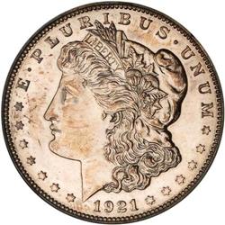 1921 Morgan $1. Chapman NGC Proof 63