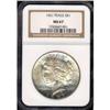 Image 3 : 1921 Peace $1 NGC MS67