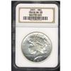 Image 3 : 1921 Peace $1 NGC MS65