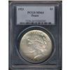 Image 1 : 1921 Peace $1 PCGS MS64