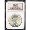 Image 3 : 1923 Peace $1 NGC MS67