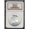 Image 3 : 1924 Peace $1 NGC MS66