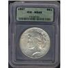 Image 3 : 1927 Peace $1 ICG MS65