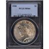 Image 3 : 1928 Peace $1 PCGS MS64
