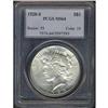 Image 1 : 1928-S Peace $1 PCGS MS64