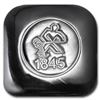 Image 1 : 1 oz Silver Square Bar - Heimerle & Meule (Cast)