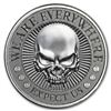 Image 1 : 2 oz UHR Silver Round - Deuce Head Four Skull (Type II)