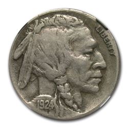 1924-S Buffalo Nickel VF-30 NGC