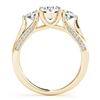 Image 2 : 1.75 ctw VS/SI Diamond 3 Stone Ring 18k Yellow Gold