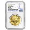 Image 1 : 2018 1 oz Gold Buffalo MS-70 NGC (Early Releases)