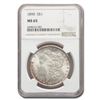 Image 1 : 1890 Morgan Dollar MS-65 NGC