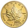 Image 1 : 1999 Canada 1/10 oz Gold Maple Leaf BU (20 Years ANS Privy)