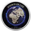 Image 1 : 2018 Benin 1 oz Silver 1,000 Francs Source of Life: the Earth