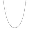 Image 2 : 14k White Gold 1.4 mm Cable Chain - 30 in.