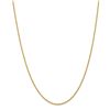 Image 1 : 14k Yellow Gold 2 mm Regular Rope Chain - 28 in.