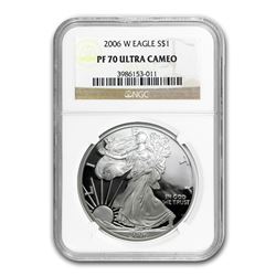 2006-W Proof Silver American Eagle PF-70 NGC