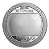 Image 2 : 1 oz Silver Round - Four Leaf Clover (stackable)