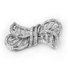 2.0 ctw Certified VS/SI Diamond Brooch 14k White Gold