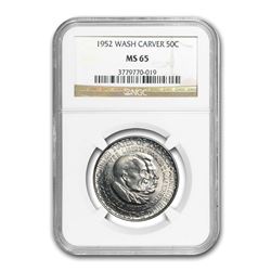 1952 Washington-Carver Half Dollar MS-65 NGC