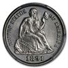 Image 2 : 1891 Liberty Seated Dime MS-64 PCGS