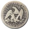 Image 2 : 1853 Liberty Seated Half Dollar w/Arrows & Rays AG