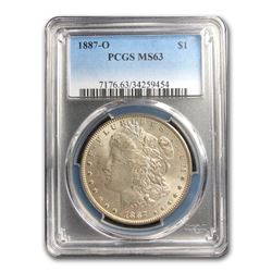 1887-O Morgan Dollar MS-63 PCGS