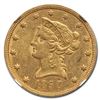 Image 2 : 1850 $10 Liberty Gold Eagle AU-53 NGC (Large Date)