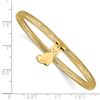 Image 2 : 14k Yellow Gold Cat Stretch Mesh Bracelet