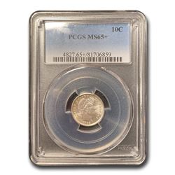 1902 Barber Dime MS-65+ PCGS