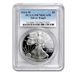 2014-W Proof Silver American Eagle PR-70 PCGS
