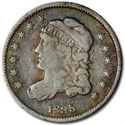 1835 Capped Bust Half Dime Small Date/Small 5¢ VG