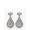 Image 1 : 2 ctw Diamond Earrings 18K White Gold