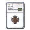Image 1 : 1952-D Lincoln Cent MS-67 NGC CAC (Red)