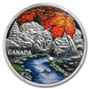 Image 1 : 2017 Canada 1 oz Silver $20 Jewel of the Rain: Sugar Maple Leaves
