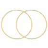 Image 1 : 14k Diamond-cut 51 mm Endless Hoop Earring