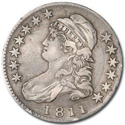 1811 Capped Bust Half Dollar XF