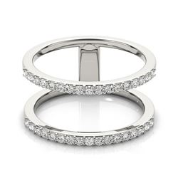 0.90 ctw VS/SI Diamond Fashion Ring 14k White Gold