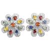 Image 1 : Natural Fancy Color Sapphire 41 Carats Earrings