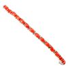 Image 2 : Natural Oval Orange Italian Coral Bracelet