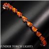 Image 2 : Natural Top Rich Orange Fire Opal 52.96 Ct Bracelet