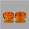 Image 1 : NATURAL INTENSE ORANGE MEXICAN FIRE OPAL - FL