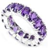 Image 1 : NATURAL AAA PURPLE AMETHYST Ring