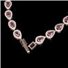 Image 3 : Natural Unheated Pear Pink Tourmaline Bracelet