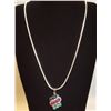 Image 1 : Gorgeous 11.5 ct Blue Sapphire, Ruby and Emerald