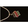 Image 2 : Gorgeous 11.5 ct Blue Sapphire, Ruby and Emerald