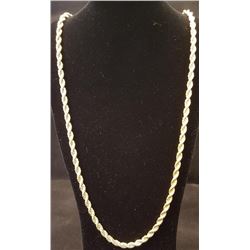 AWESOME 14 Kt. GOLD PLATED ROPE CHAIN.