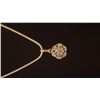 Image 2 : SPARKLING SKY BLUE TOPAZ PENDANT.