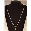 Image 1 : PRETTY 3.25 CT GREEN AMETHYST PENDANT