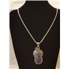 Image 1 : Beautiful Southwest - Afghani Copper Lapis Pendant.